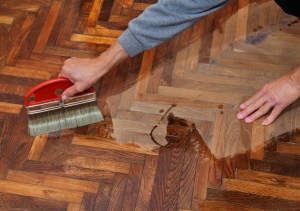 Repair a hardwood floor
